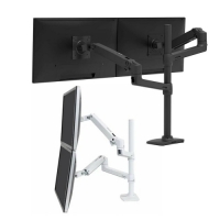 Ergotron LX桌上型上下式雙螢幕支架 加高款