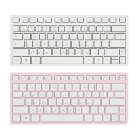 Cherry KW-7100 藍芽鍵盤 白色粉色 KW7100