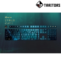 Traitors背骨玩家 ATLANTIS 亞特蘭提斯 PBT熱昇華108鍵帽組