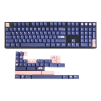 火炎森美 九尾狐 PBT熱昇華 原廠高 143鍵 英文+日文