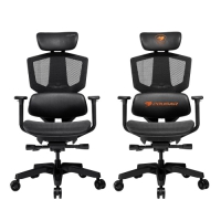 Cougar Argo One人體工學電競椅 黑橘 黑色