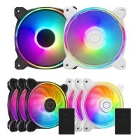 CoolerMaster MasterFan MF120 HALO2 12公分 單風扇/三風扇 黑色白色