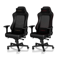 noblechairs 皇家Hero電競椅 真皮款黑 / PU款黑紅