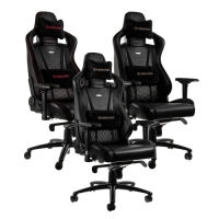 noblechairs 皇家EPIC電競椅 PU經典款黑紅 / PU經典款黑金 / 真牛皮經典款黑