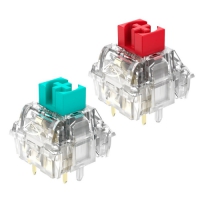 HyperX 機械軸 線性紅軸/段落青綠軸 5腳 40g 廠潤 45入