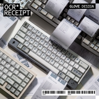 GLOVE Design OCR*Receipt PBT熱昇華原廠高 主題鍵帽組
