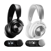 SteelSeries 賽睿 Arctis Nova Pro Wireless 無線耳機麥克風 PS版 黑色白色