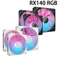 Corsair 海盜船 iCUE LINK RX140 RGB 14公分風扇 單風扇 雙風扇