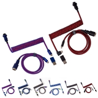 Keychron 高級螺旋航插線 航太線 Type-C