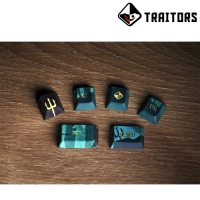 Traitors背骨玩家 ATLANTIS 亞特蘭提斯 PBT熱昇華 增補鍵 鍵帽組