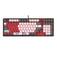 A4tech 雙飛燕 Bloody S98 永劫無間 RGB機械式鍵盤 熱插拔 紅軸 英文