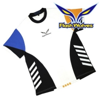 Flash Wolves 閃電狼 雙色落肩戰隊上衣