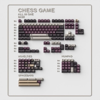 ALOHAKB Chess Game棋局 PBT熱昇華原廠高主題鍵帽組