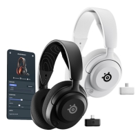 SteelSeries 賽睿 Arctis Nova 5 無線耳機麥克風 一般版 黑色白色