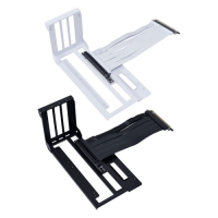 LIANLI 聯力 A3-mATX垂直顯卡套件+4.0排線 黑色白色