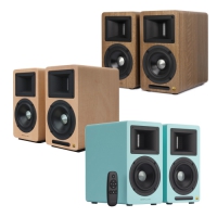 AIRPULSE A80藍牙喇叭 深木紋 淺木紋