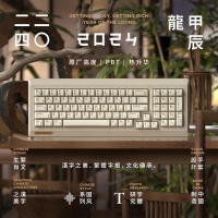 GLOVE Design 繁文生肖．辰龍 PBT熱昇華原廠高 主題鍵帽組