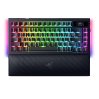 Razer 雷蛇 BlackWidow V4 Pro 75%黑寡婦蜘蛛機械式鍵盤 橘軸 英文