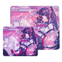 Dream Gamer UNA 像素風布質鼠墊 地雷系