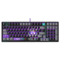 A4tech 雙飛燕 AT98 幽靈 有線RT光軸鍵盤 中文