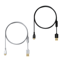 Pulsar  USB Type-A to Type-C 傘繩傳輸線 黑色白色