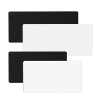 NZXT Zone 布質鼠墊 黑色白色 XL XXL