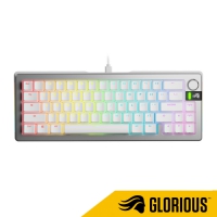 Glorious GMMK 3 PRO 65% 全鋁模組化機械鍵盤 英文 Fox狐狸線性軸