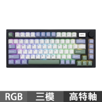 Mistel 密斯特 MD750 BudPurple 幽芽紫 RGB 無線三模機械式鍵盤 高特軸 中文