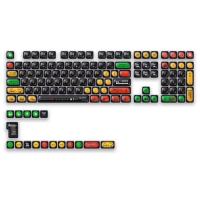 歐希德 攝影主題鍵帽 PBT/PC 二色成型/熱昇華MOG高 125鍵 英文