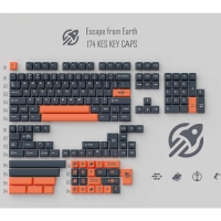 Vividkey 霓鍵坊 逃離地球 PBT/ABS熱昇華原廠高 主題鍵帽組 174鍵 英文