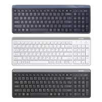 LEXMA LK7100B雙模無線鍵盤 夜幕藍/黑色/白色 藍牙/2.4GHz