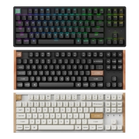 Keychron K8 HE 80% 無線機械式鍵盤 鋁框標準版/木框特仕版 RGB 雙軌星雲磁軸 英文