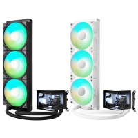 TRYX 創氪星系 Panorama 360 ARGB 水冷散熱器 黑色 白色