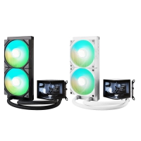 TRYX 創氪星系 Panorama 240 ARGB 水冷散熱器 黑色 白色