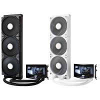 TRYX 創氪星系 Panorama 360 無光 水冷散熱器 黑色 白色