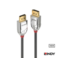LINDY CROMO 鉻系列 DISPLAYPORT 1.3/1.4 公to公傳輸線(多種長度可選)