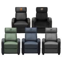 Cougar RANGER ELITE 沙發電競椅 天鵝絨/PVC皮革/類皮紋科技布