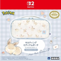 HORI Switch2/NS2 伊布 中容量泡芙包 毛茸茸伊布