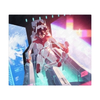 Yuki Aim 雪 2025 Mecha 玻璃鼠墊