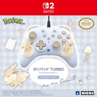 HORI Switch2/NS2 伊布 有線控制器 手把 毛茸茸伊布