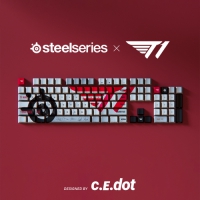 SteelSeries T1 PBT 104鍵 主題鍵帽組