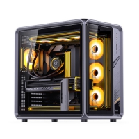 JONSBO 喬思伯 BO400 Jonsplus 天窗全透鋁合金支架機殼 mATX