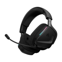 Corsair 海盜船 VOID V2 MAX 天行者 RGB 無線耳機麥克風  黑色