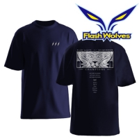 Flash Wolves 閃電狼 GCS 奪冠三連霸紀念T恤