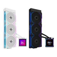 LIANLI 聯力 Shift II LCD-S 360 TL 水冷散熱器 黑色白色