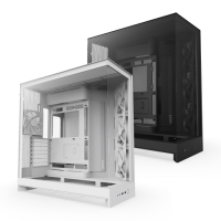 NZXT H9 Flow 2025 機殼 黑色 白色