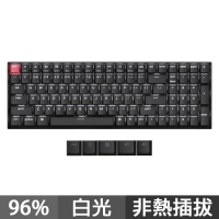 Keychron K4 第三代 96% 無線雙模機械式鍵盤 白光 紅軸 茶軸 香蕉軸 英文 (非熱插拔)