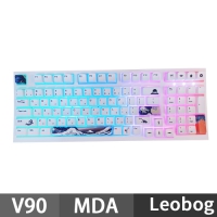 KBParadise V90 MDA 巨浪 機械式鍵盤 有線RGB 中文英文 Leobog軸
