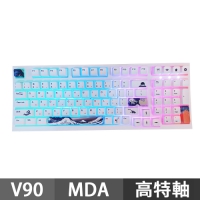 KBParadise V90 MDA 巨浪 機械式鍵盤 有線RGB 中文英文 高特軸
