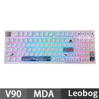 KBParadise V90 MDA 日鶴波 機械式鍵盤 有線RGB 中文英文 Leobog軸